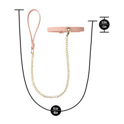 Temptasia Ardor Collar and Leash Pink