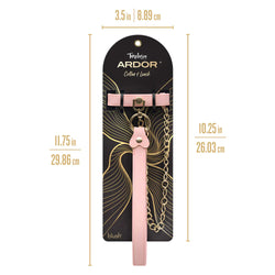 Temptasia Ardor Collar and Leash Pink