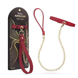 Temptasia Ardor Collar and Leash Red
