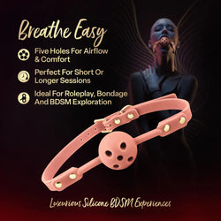 Temptasia Ardor Breathable Ball Gag Pink