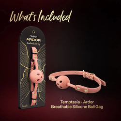 Temptasia Ardor Breathable Ball Gag Pink