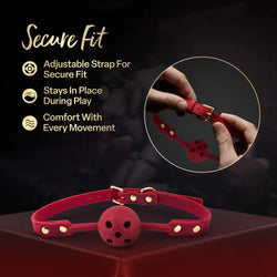 Temptasia Ardor Breathable Ball Gag Red