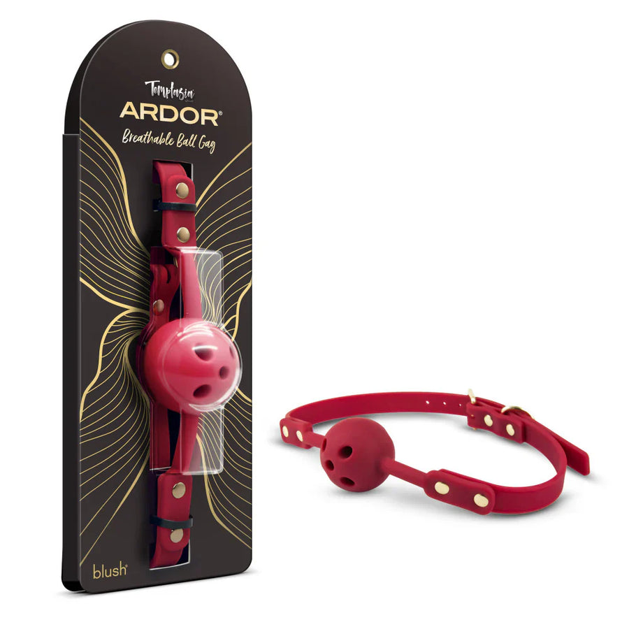 Temptasia Ardor Breathable Ball Gag Red
