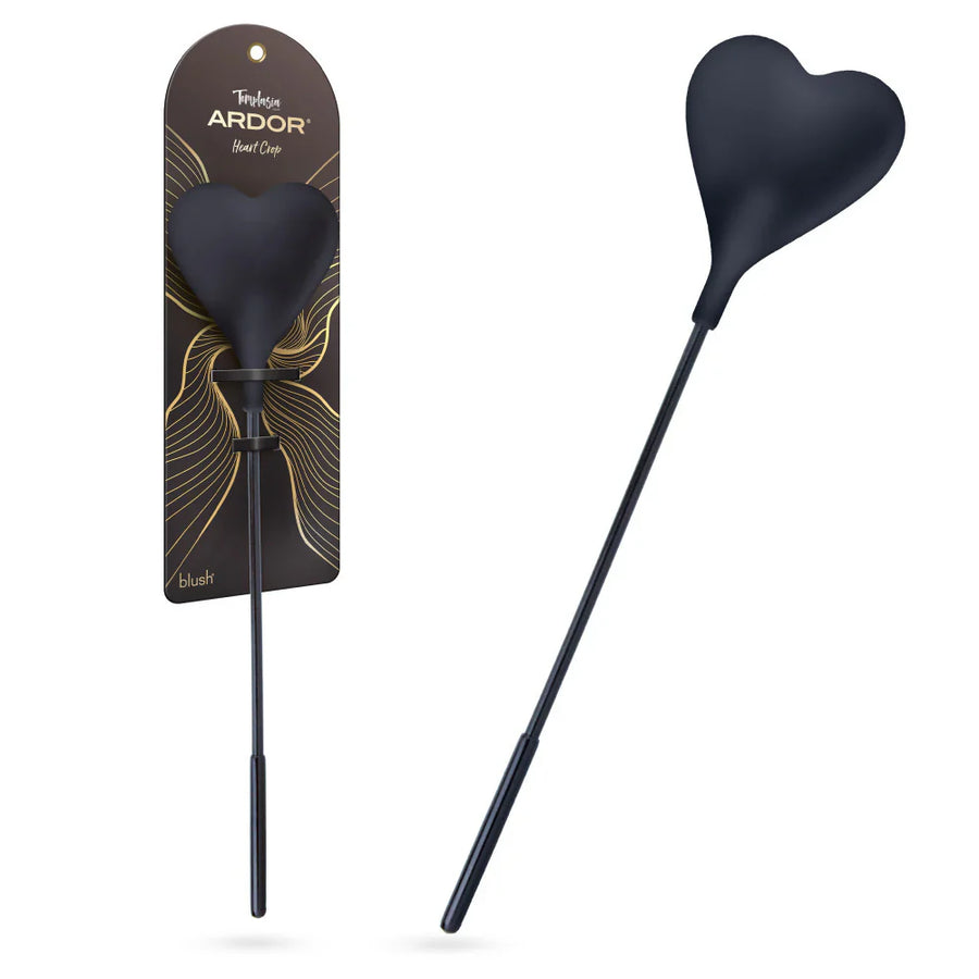 Temptasia Ardor Heart Crop Black