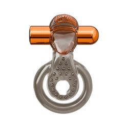 Stay Hard Vibrating Cock Ring & Sleeve Blue