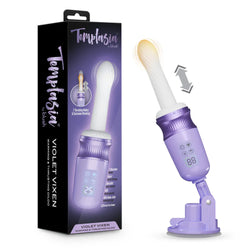Temptasia Violet Vixen Thrusting Dildo 5.25"