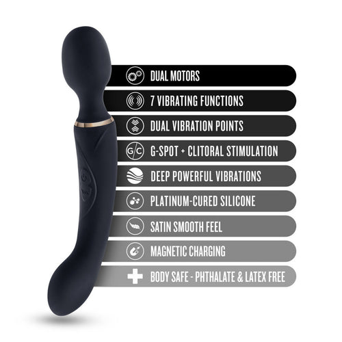 Blush Gia Vibrator Black