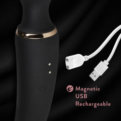 Blush Gia Vibrator Black