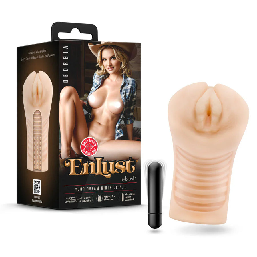 EnLust Georgia Male Masturbator with Bullet