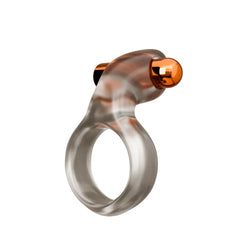 Stay Hard Vibrating Cock Ring & Sleeve Black