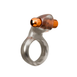 Stay Hard Vibrating Cock Ring & Sleeve Black