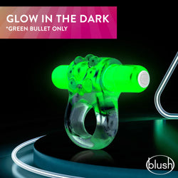 Play With Me Teaser Vibrating C-Ring Green
