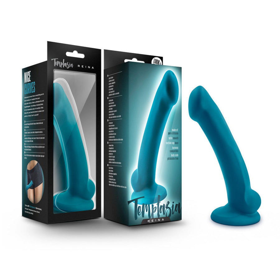 Temptasia Reina Vibrator Teal 7"