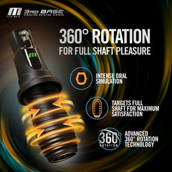 M for Men 3rd Base Masturbator Black