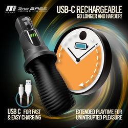 M for Men 3rd Base Masturbator Black