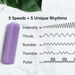 Gaia Eco Rechargeable Bullet Lilac