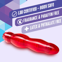 Naturally Yours Flamenco Vibrator Red