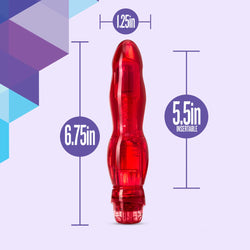 Naturally Yours Flamenco Vibrator Red