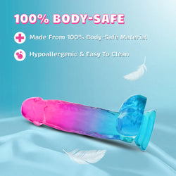 B Yours Candy Colored Dildo 6.75 inch