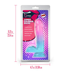 B Yours Candy Colored Dildo 6.75 inch