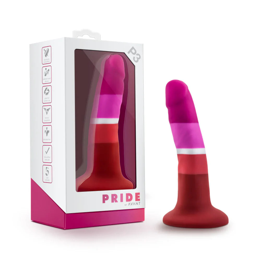 Avant Pride P3 Beauty Dildo 5.5"