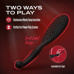 Temptasia Governess Paddle Black
