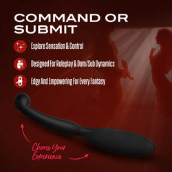 Temptasia Governess Paddle Black