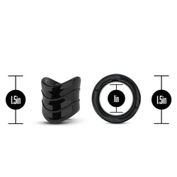 Stay Hard Snug Ball Stretcher XL Black