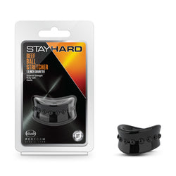 Stay Hard Beef Ball Stretcher Black