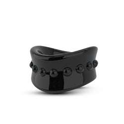 Stay Hard Beef Ball Stretcher Black