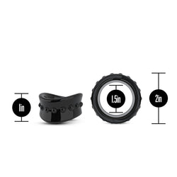 Stay Hard Beef Ball Stretcher Black