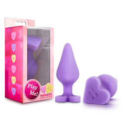 Play With Me Naughty Candy Heart Purple