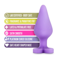 Play With Me Naughty Candy Heart Purple
