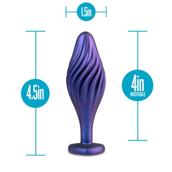 Anal Adventures Swirling Bling Sapphire