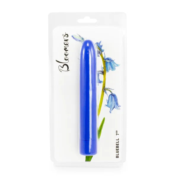 Bloomers Bluebell Vibrator 7 inch Blue