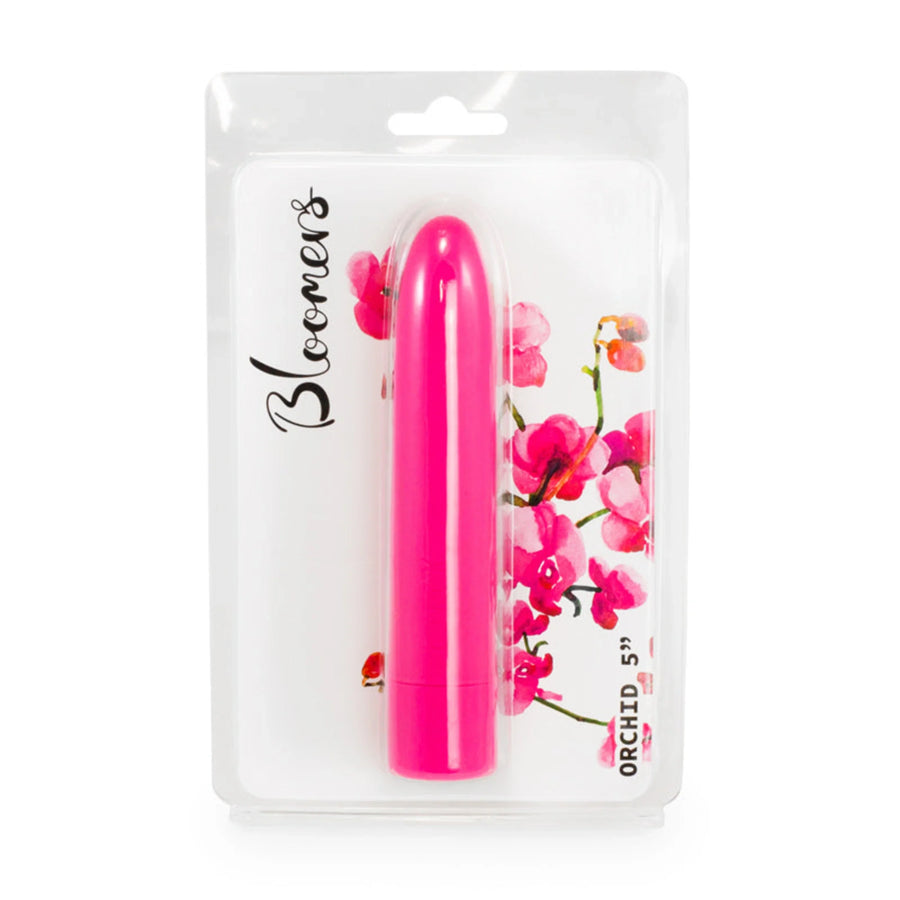 Bloomers Orchid Vibrator 5 inch Pink
