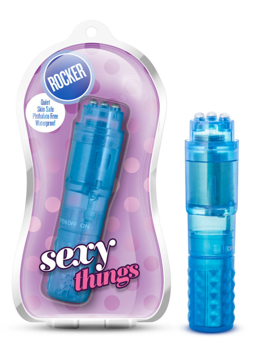 Sexy Things Rocker Vibrator Blue
