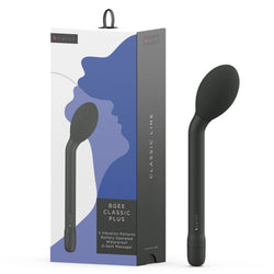 BGEE Classic Plus 8" G-Spot Vibe Black