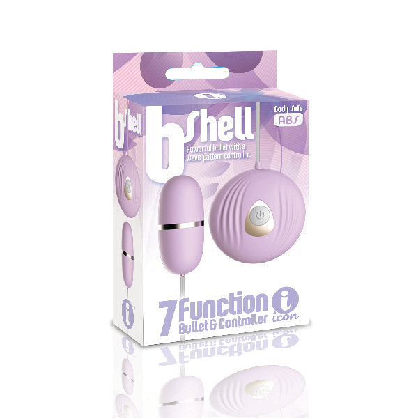B-Shell Bullet Vibe & Shell Remote Purple