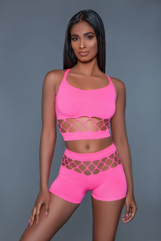 Be Wicked Palmer Set Pink