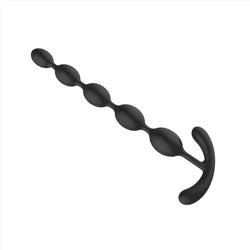 Curious Bottom Line Silicone Anal Beads