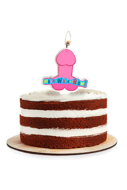 Super Fun Wish and Blow Penis Candle