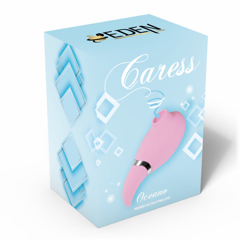 Caress Oceano Clitoral Stimulator Pink