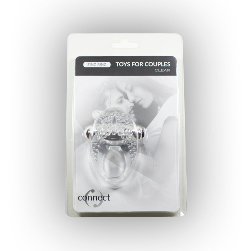 Connect Zing Vibrating Cock Ring Clear