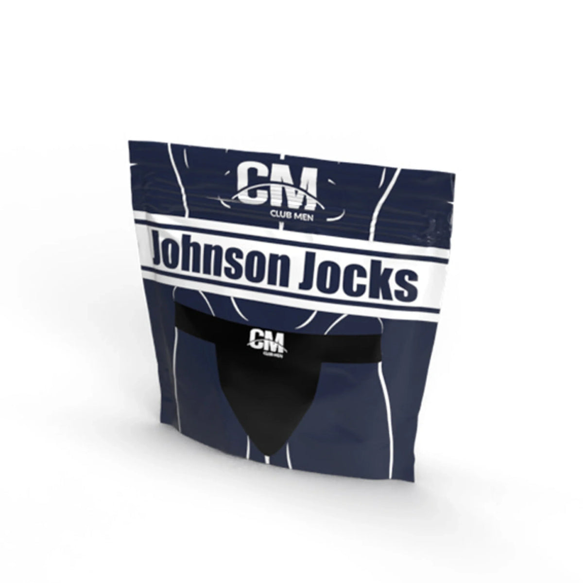 Club Men Johnson Jocks Black XLarge