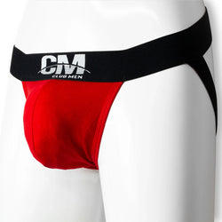 Club Men Johnson Jocks Red Small