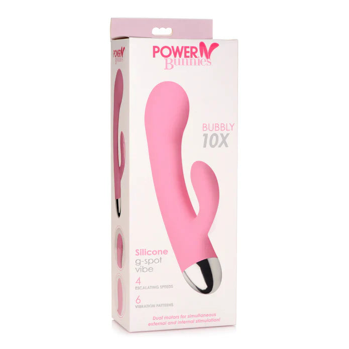 10X Bubbly Silicone G-Spot Vibe