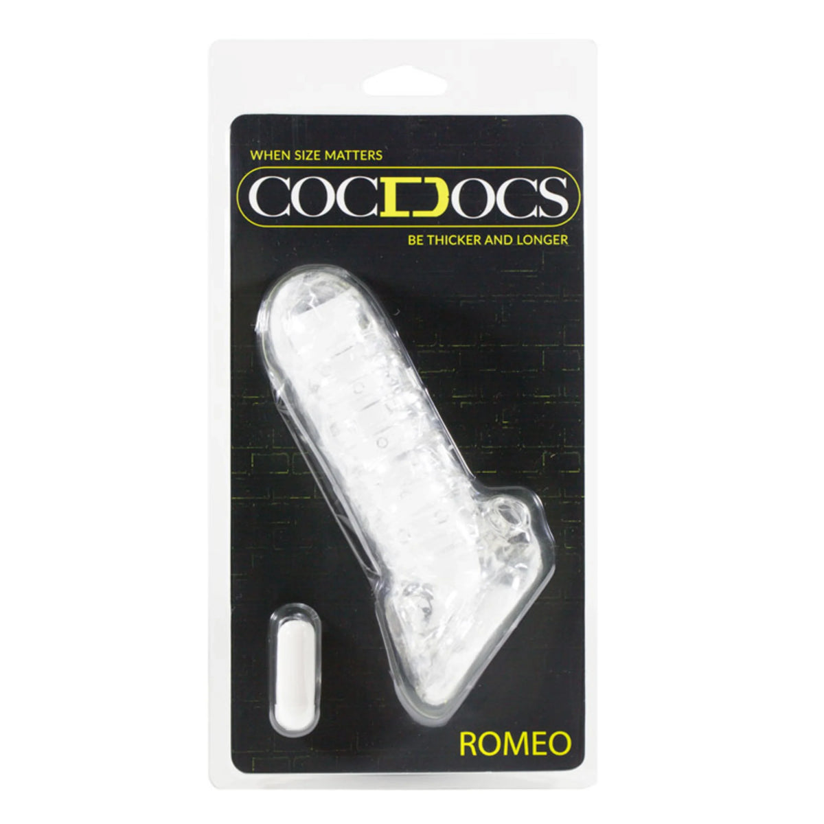 CocDocs Textured Penis Extension Romeo