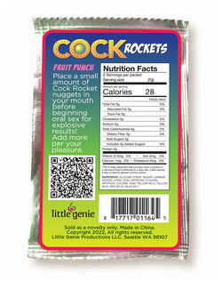 Cock Rockets Oral Sex Candy Fruit Punch