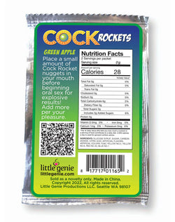 Cock Rockets Oral Sex Candy Green Apple